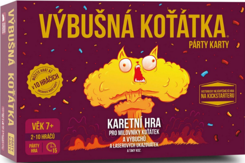 ADC Blackfire Výbušná koťátka: Párty karty