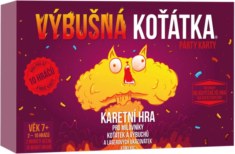 ADC Blackfire Výbušná koťátka: Párty karty