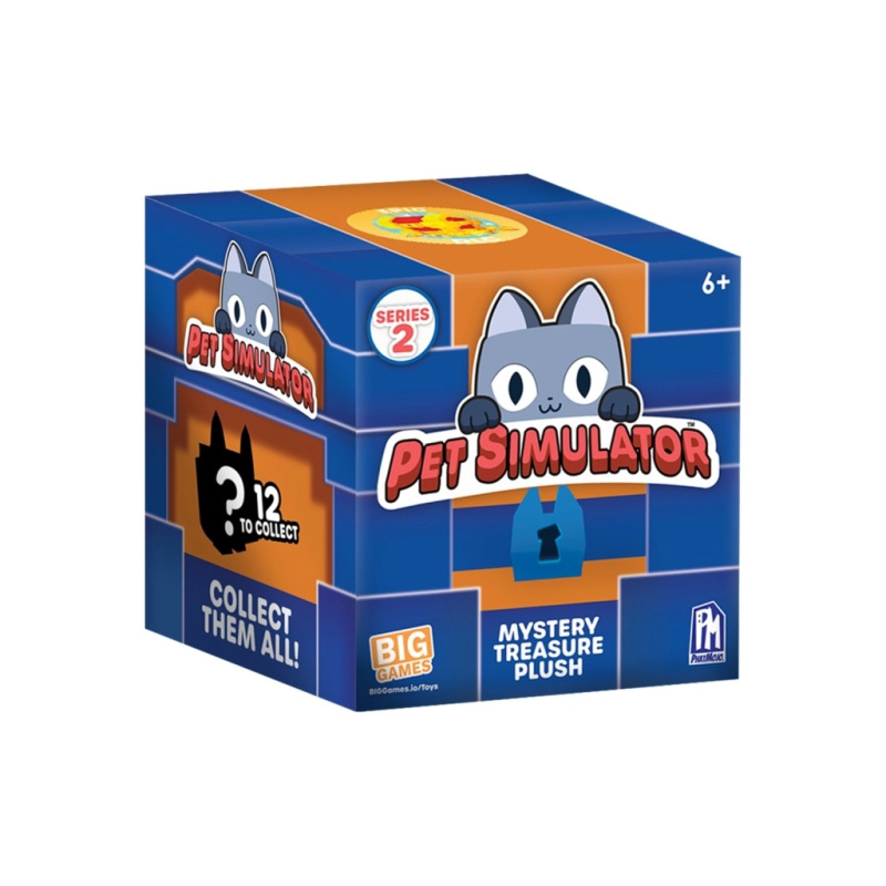Pet Simulator série 2 – plyšová figurka v krabičce s překvapením - 1 kus