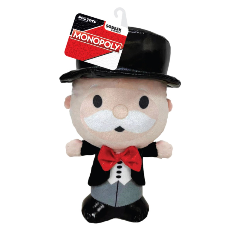 Hasbro hračka pro psy Monopoly Mr. Money 18 cm