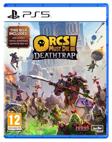 ps5 orcs must die! deathtrap – sběratelská edice