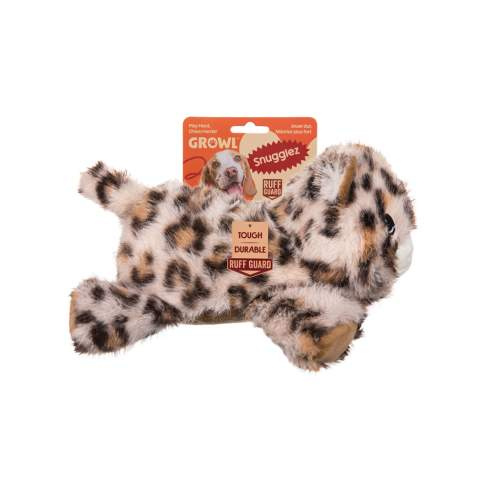 Hračka pro psy - Growl Snugglez Larry the Leopard