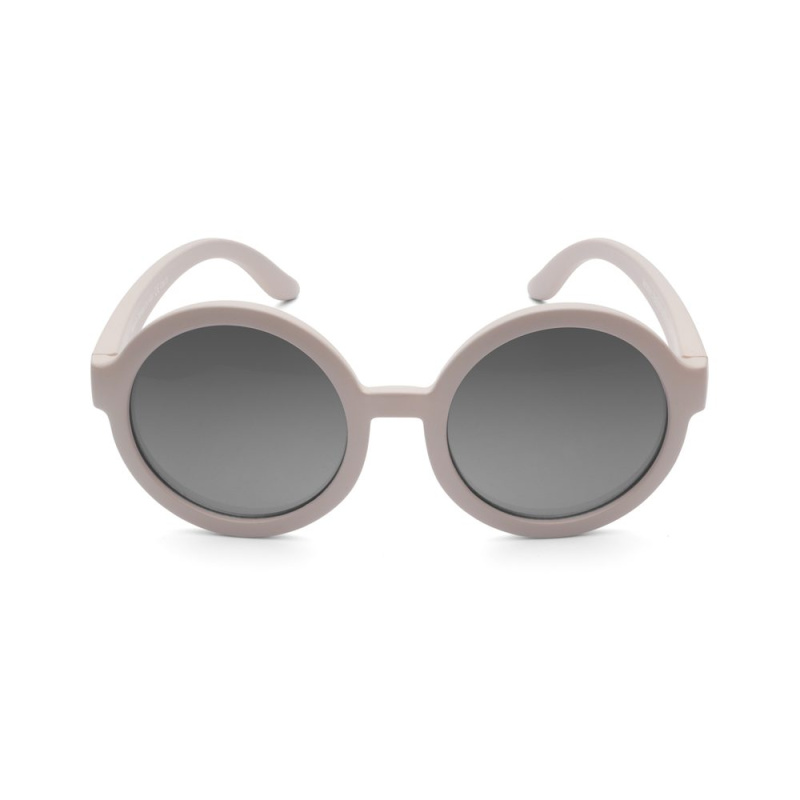 Dětské kulaté sluneční brýle Matte Warm Grey 4+