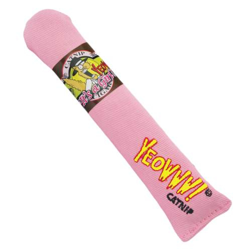 Hračka pro kočky - Yeowww! Cigar Pink