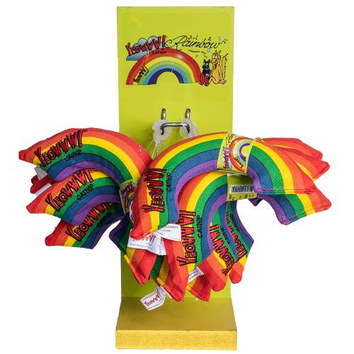 Hračka pro kočky - Yeowww! Rainbow Display 12 pcs