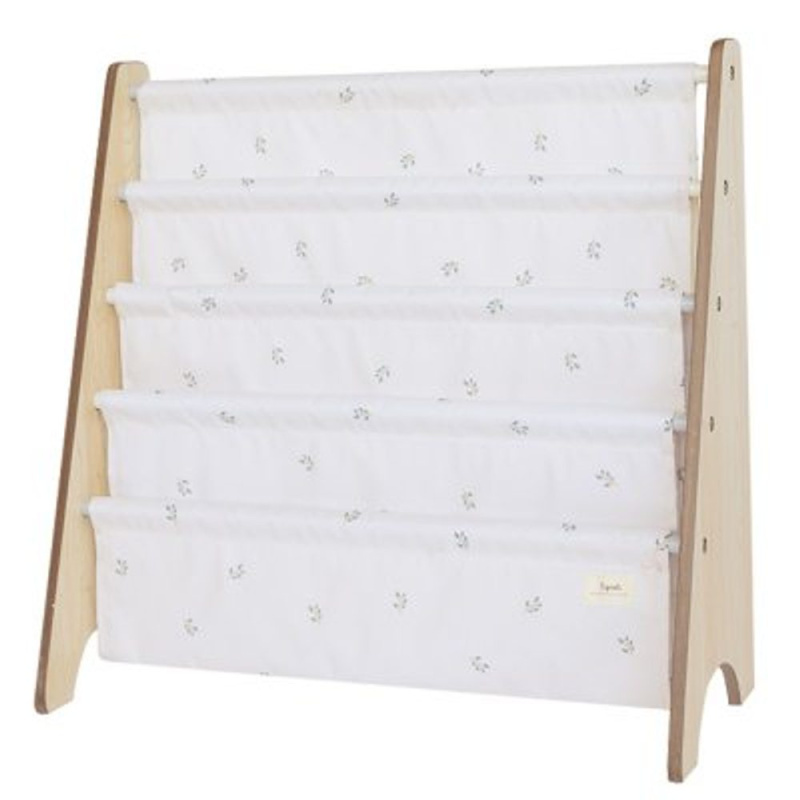 3 SPROUTS Stojan na knížky Recycled Blueberry/Taupe