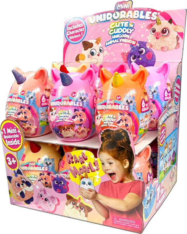 Roztomilé plyšové zvířátko s překvapením