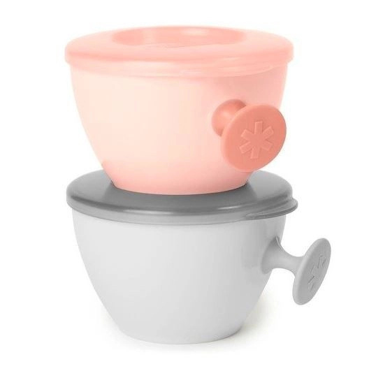 Skip Hop Misky s víkem a držákem Easy Grab 2x240 ml