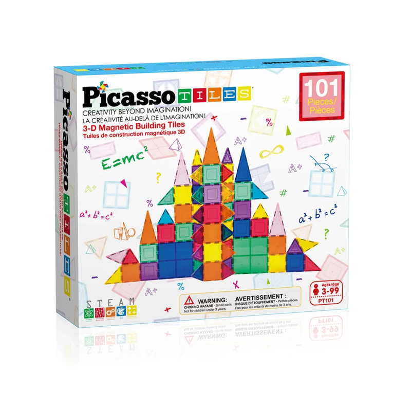 Magnetická stavebnice PICASSO – 101 dílů
