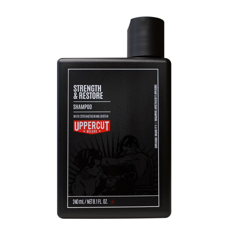 Uppercut Deluxe Uppercut Deluxe Posilující šampon na vlasy Strength & Restore, 240 ml