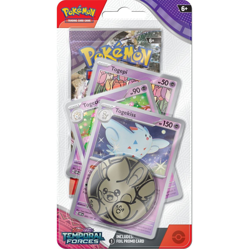 Pokémon TCG: SV05 Temporal Forces - Premium Checklane Blister Togekiss