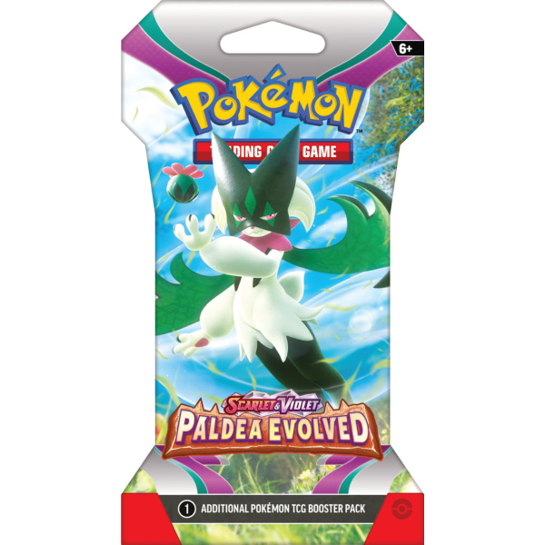 Pokémon TCG: SV02 Paldea Evolved - 1 Blister Booster