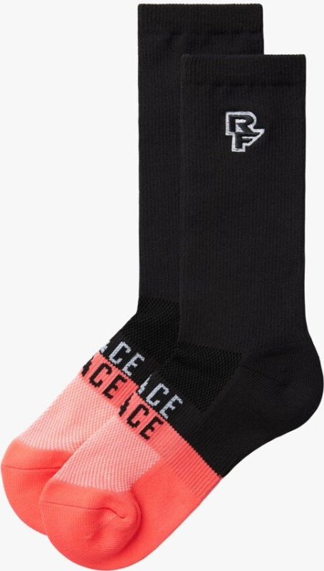 RACE FACE SOFTGOODS Dámské cyklistické ponožky RACE FACE Far Out Coomax černé Barva: černá, Velikost: L/XL