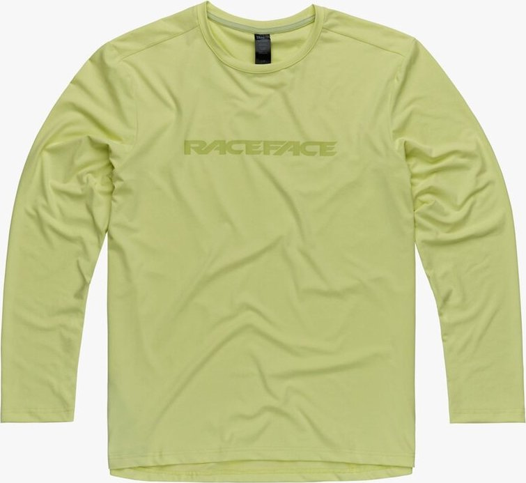 RACE FACE SOFTGOODS Pánský cyklistický dres RACE FACE Commit Tech zelený Barva: béžová, Velikost: XXL