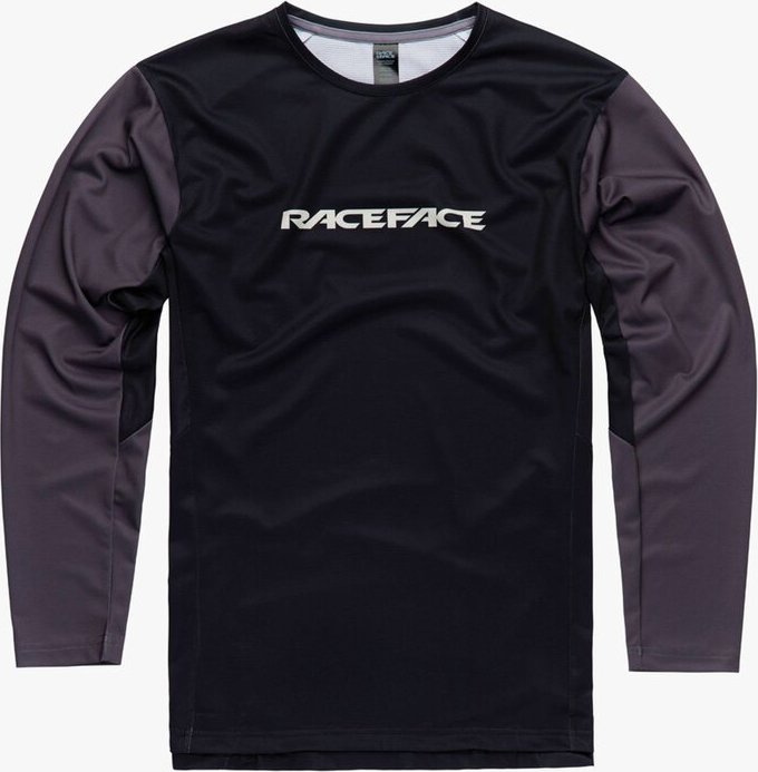 RACE FACE SOFTGOODS Pánský cyklistický dres RACE FACE Indy černý Barva: černá, Velikost: M