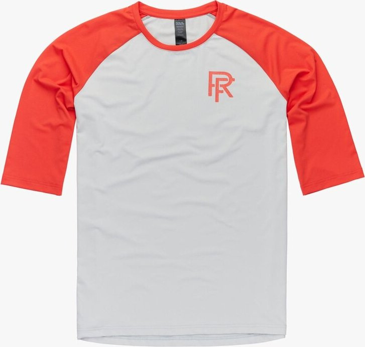 RACE FACE SOFTGOODS Pánský cyklistický dres RACE FACE Commit Tech růžový Barva: červená, Velikost: L