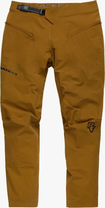 RACE FACE SOFTGOODS Pánské sportovní kalhoty RACE FACE Indy hořčicové Barva: hnědá, Velikost: L