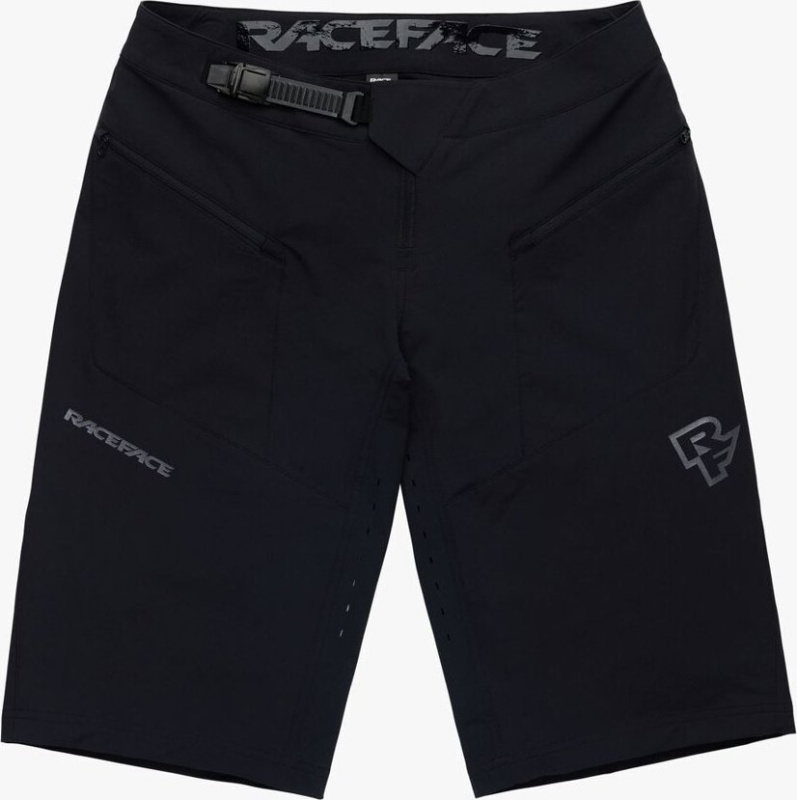 RACE FACE SOFTGOODS Pánské sportovní kraťasy RACE FACE Indy černé Barva: černá, Velikost: S