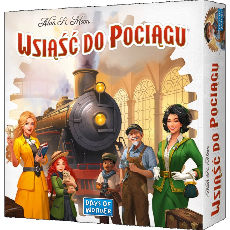 vsiąść do pociągu – rodinná desková hra (pl)