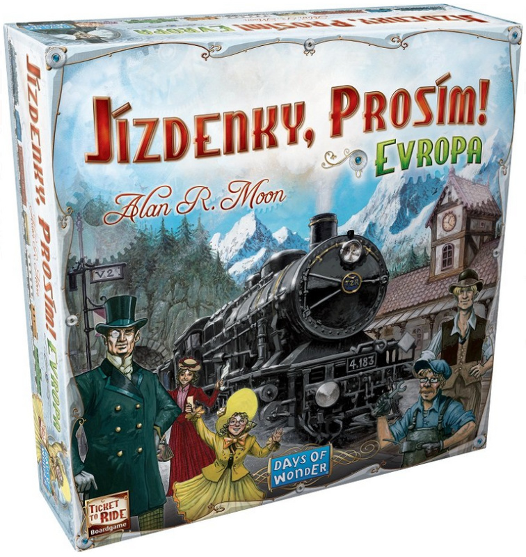 Asmodee Jízdenky, prosím! Evropa