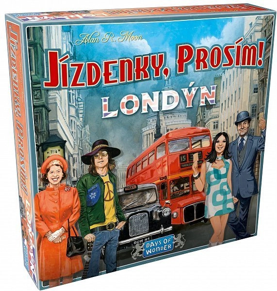 Asmodee Jízdenky, prosím! Londýn