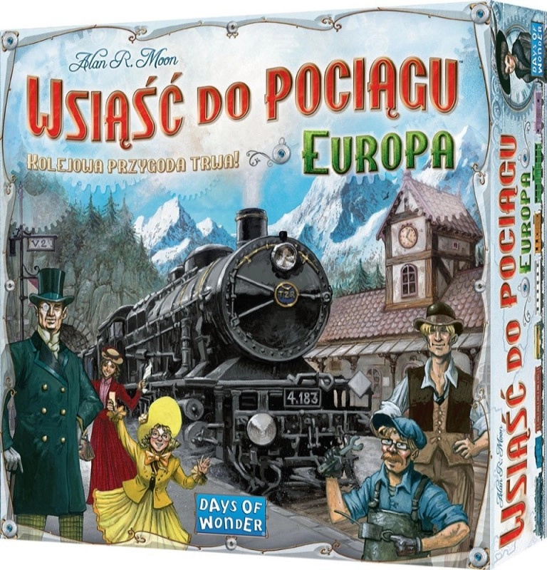 Jízdenky, prosím! Evropa – rodinná strategická desková hra