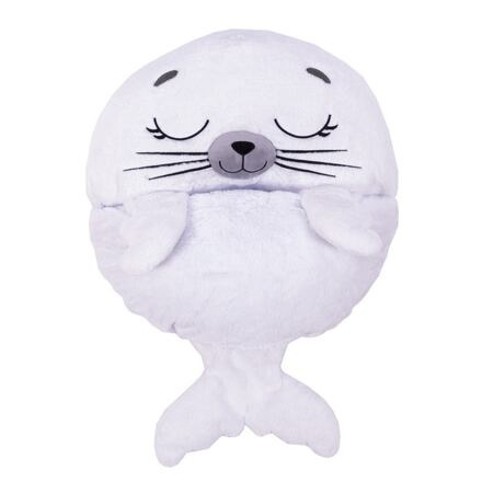 TM Toys Happy Nappers spacáček usínáček Bílý tuleň Sammy
