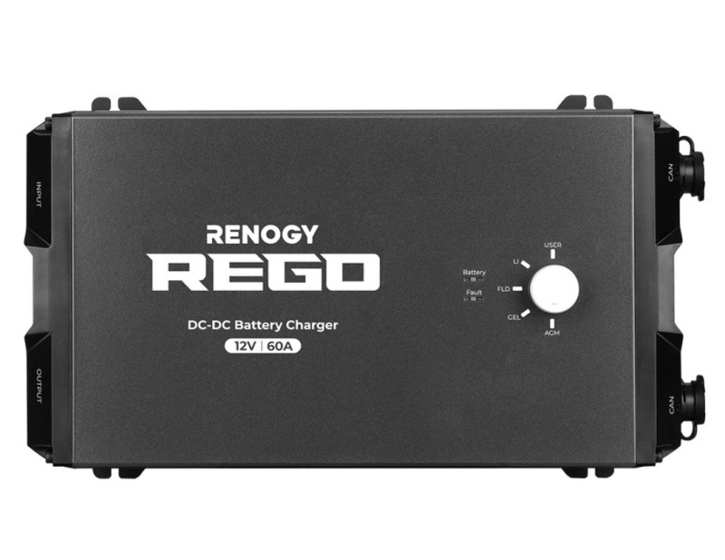 Nabíječka baterií Renogy REGO DC-DC 12V/60A s Bluetooth