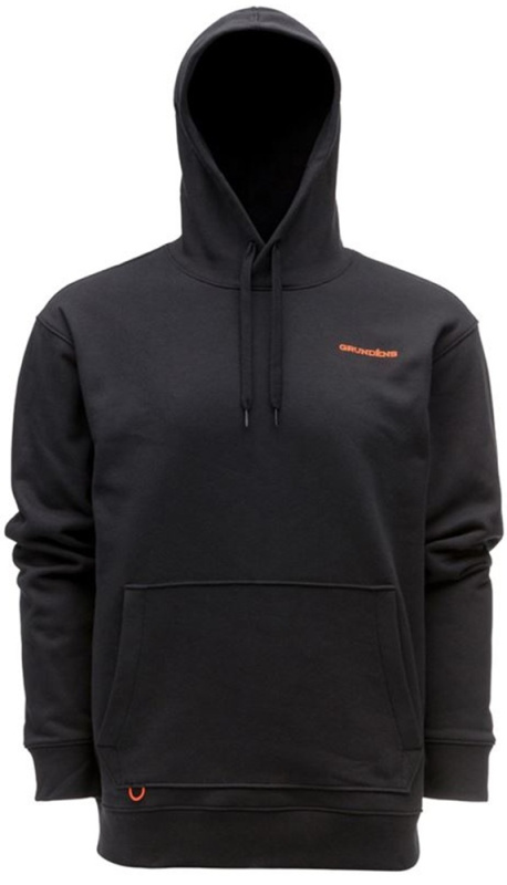Grundéns mikina displacement dwr hoodie logo anchor black - m