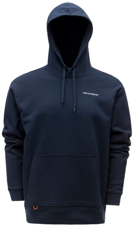 Grundéns mikina logo boat hoodie dark navy - l