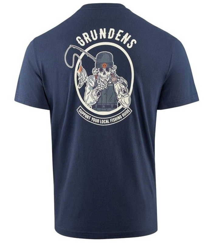 Grundéns tričko support guides ss t-shirt dark navy - m