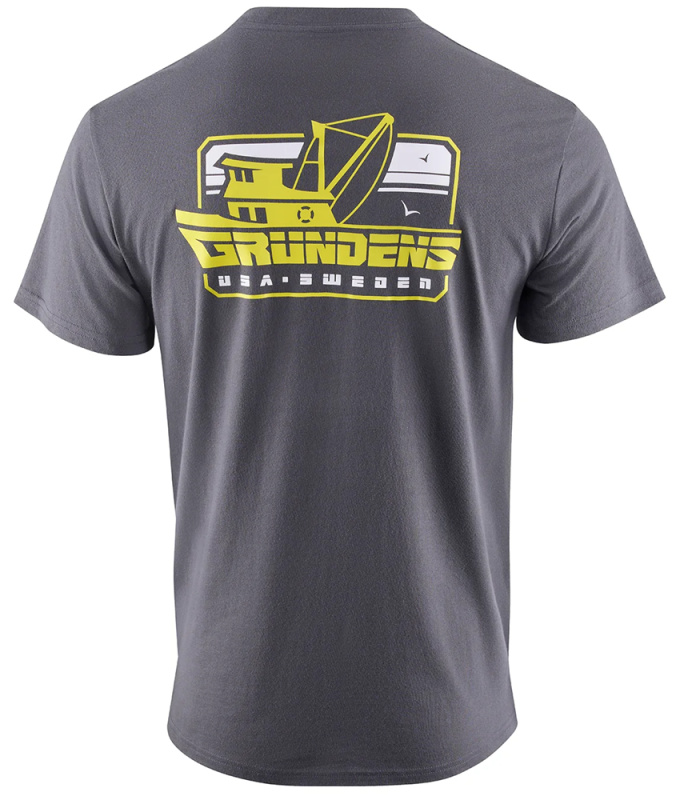 Grundéns tričko commercial boat ss t-shirt anchor - m