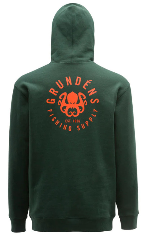 Grundéns mikina displacement dwr hoodie kraken deep forest - l