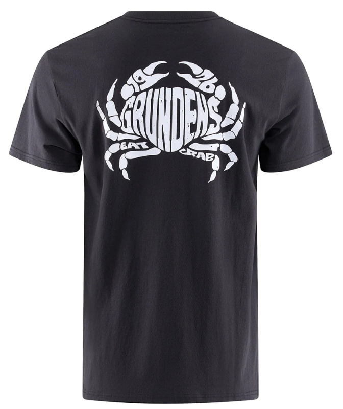 Grundéns tričko eat your words hd pocket tee crab graphic black - s