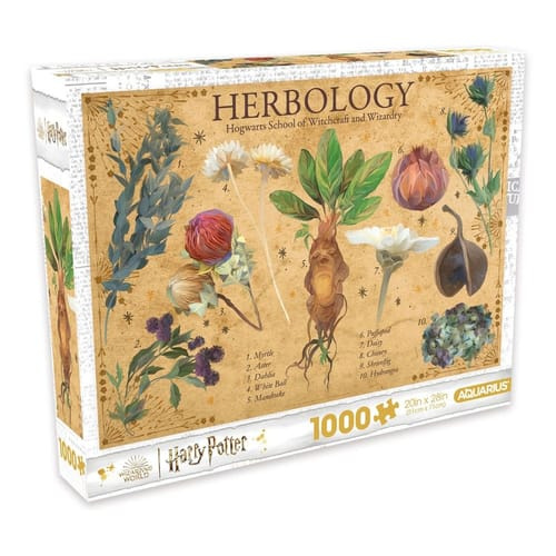 Puzzle Harry Potter - Herbology, 1000 dílků