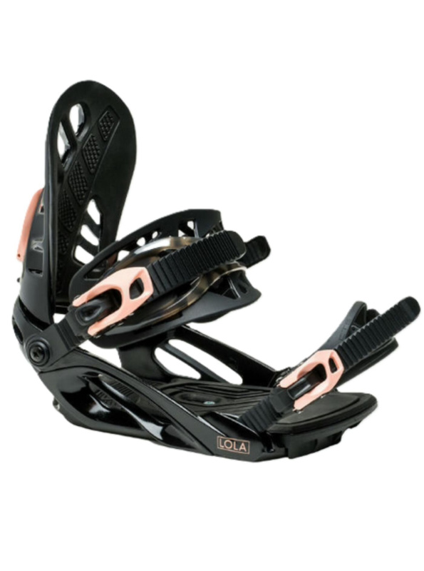 Roxy snowboardové vázání Lola Black | Černá | Velikost snb L