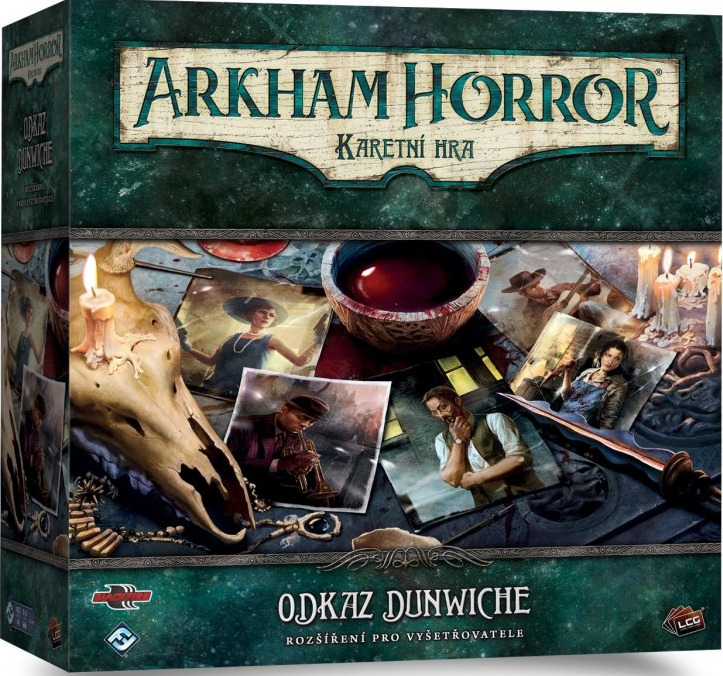 ADC Blackfire Arkham Horror: Karetní hra - Odkaz Dunwiche, rozšíření pro vyšetřovatele