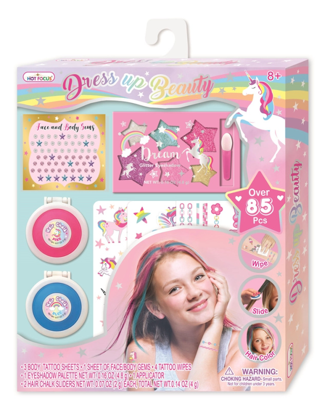 Sada barev na vlasy a dočasná tetování SPARKYS