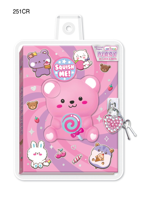 Tajný deník se zámkem Sladký medvídek