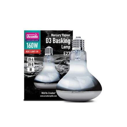Arcadia D3 Basking Lamp 160 W
