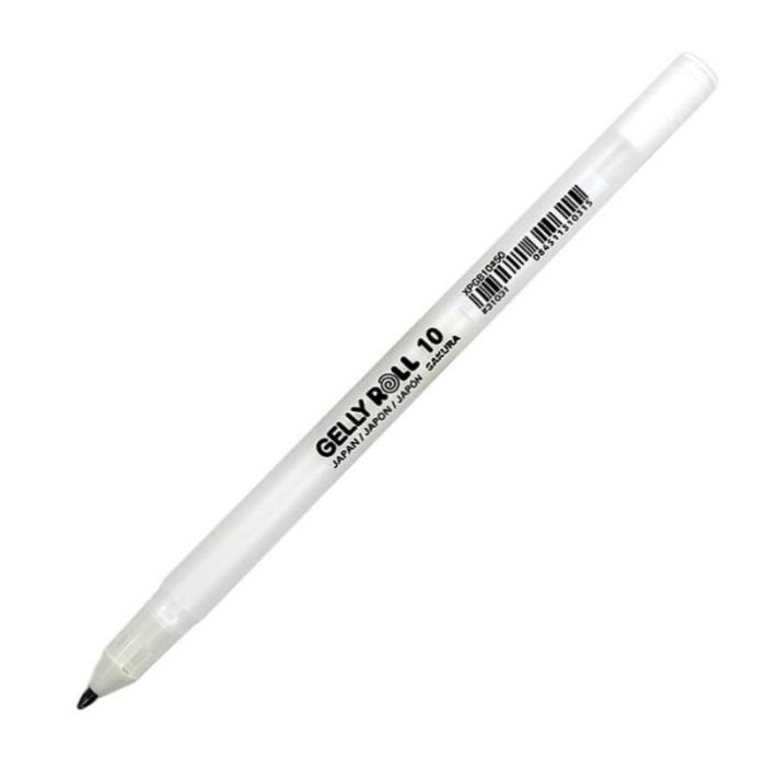 Gelový roller Sakura Basic 10 - bílý