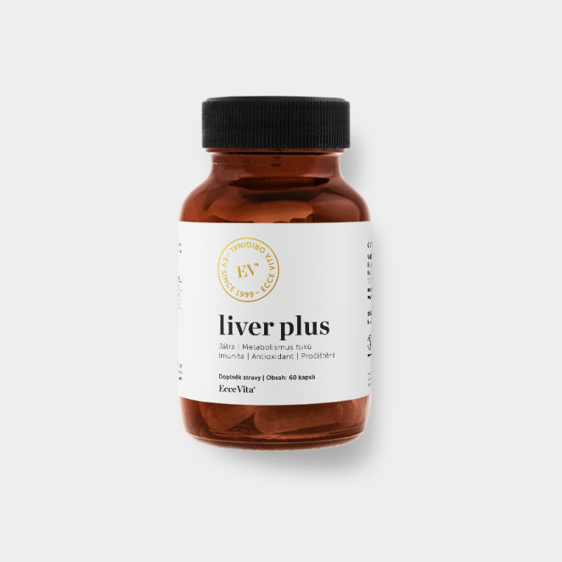 EcceVita Liver plus, Ecce Vita, kapsle 60ks