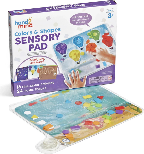 Hand2mind – smyslová podložka pro učení barev a tvarů Hand2Mind