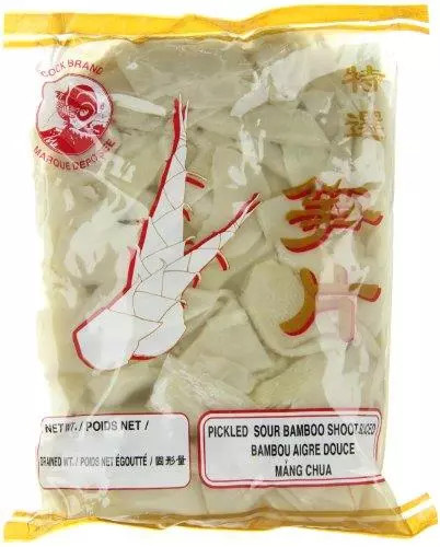 Cock Brand Nakládané  bambus plátky 400g (MANG CHUA THAI LAN)