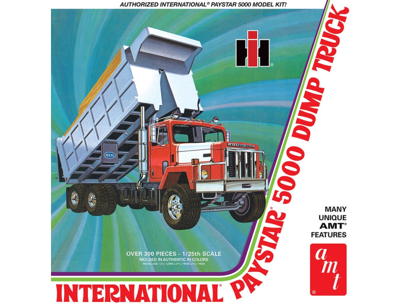 Plastikový model AMT International Paystar 5000 sklápěč 1:25
