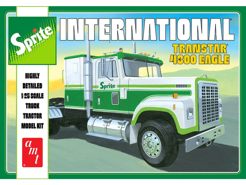 Plastikový model tahače International Transtar 4300 Eagle Sprite 1:25 AMT