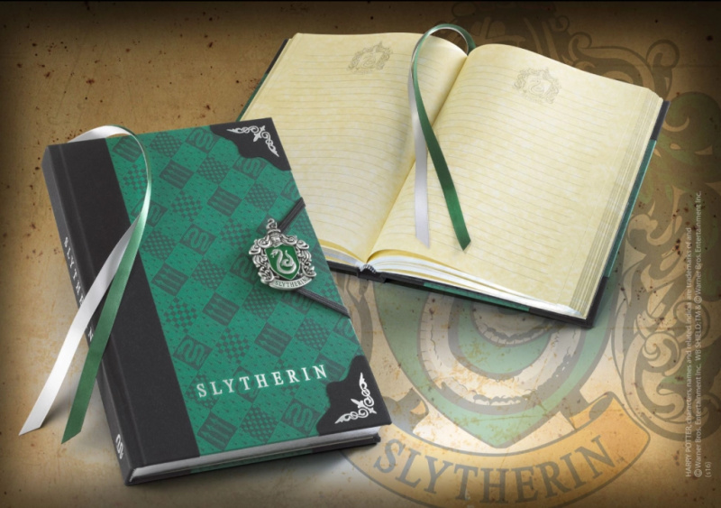 Noble Collection Zápisník Harry Potter Zmijozelský deník B5
