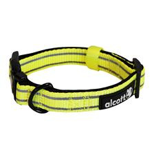Alcott Reflexní obojek pro psy Adventure žlutý velikost L