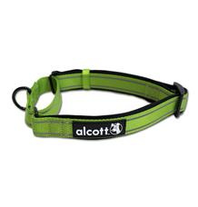 Alcott Reflexní obojek pro psy Martingale zelený velikost M