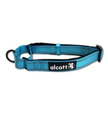 Alcott Reflexní obojek pro psy Martingale modrý velikost M